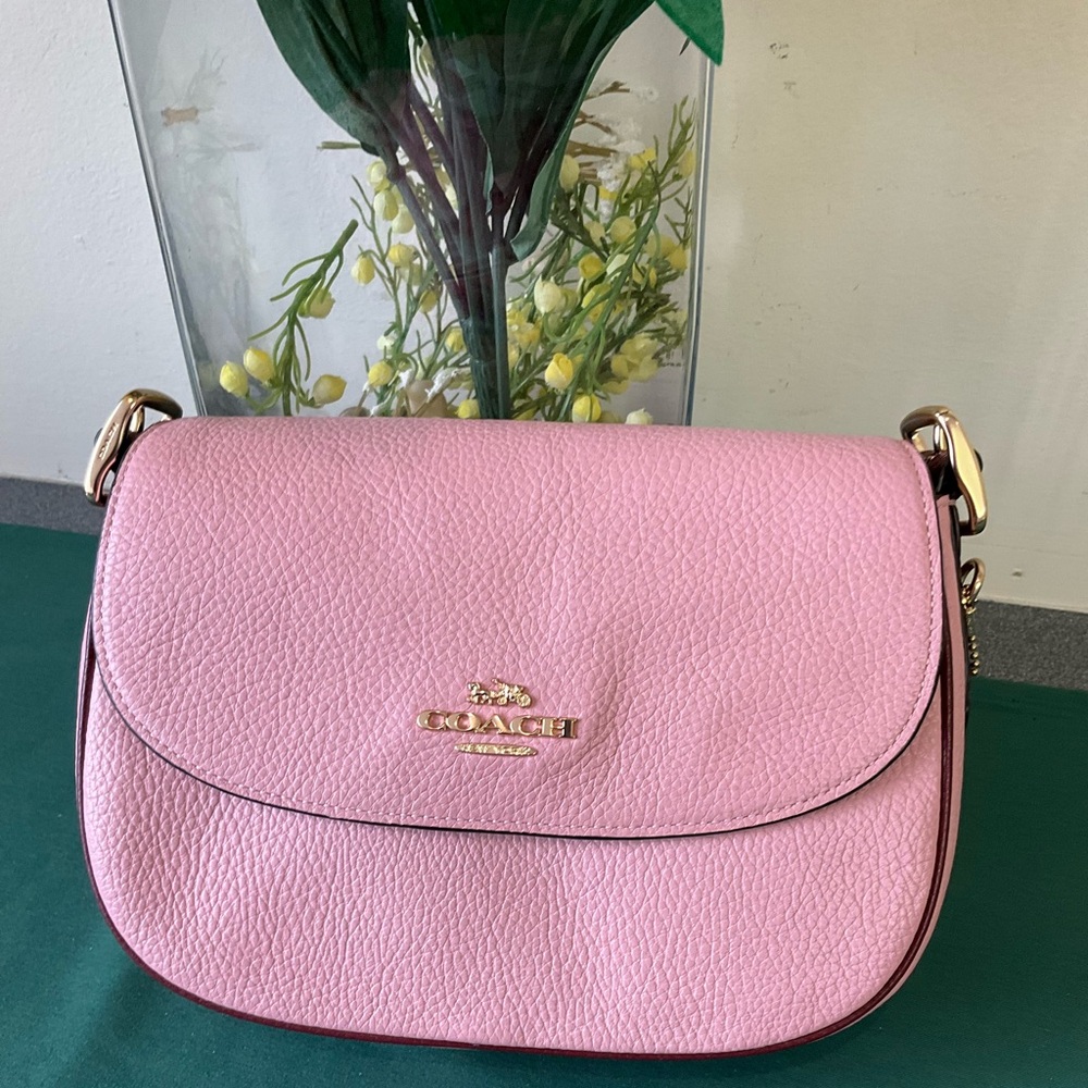 Coach Macie Saddle Bag Powder Pink